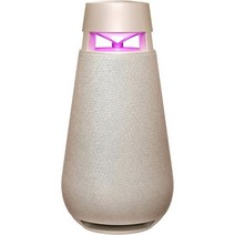 LG XO3QBE XBOOM 360 무지향성 사운드 휴대용 블루투스 스피커 최대 24시간 배터리 포함, Beige, 베이지.