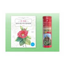 노인 어른색칠공부용 꽃 컬러링북 세트 직장인 컬러테라피 단체선물, 상세페이지참조, 상세페이지참조