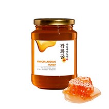 국산꿀 강원도 천연벌꿀 잡화꿀 600g, 단품