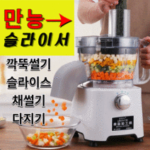 다기능 만능 전동 야채 슬라이서 절단기 야채써는기계 업소용 무 당근 감자 호박 고구마 양배추 채썰기 깍둑썰기, 패키지G
