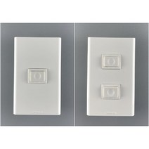 누름버튼 스위치 기본 1구 2구 (차임벨 초인종), 기본1구