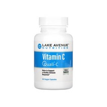 레이크에비뉴 이뮨 비타민C 아스코르브산 Quali-C 1000mg 60 베지 캡슐