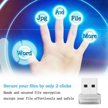 출퇴근기록기 지문인식기 근태관리기 Windows 용 USB 지문 인식 모듈 7 8 10 11 노트북 안녕하세요 생체, 한개옵션0