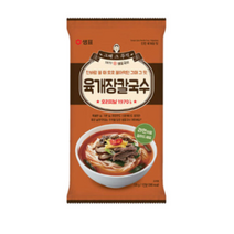 샘표 육개장칼국수, 125g, 160개