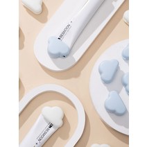 핸드크림짜개 치약 물감 짜개 선반 벽걸이 압출기 클램프 신기 클렌징 폼클램프 수납걸이 벽수동, 03 블루3개장
