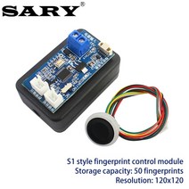 SARY 지문 인식 모듈 DC3.5v15v 액세스 제어 보드 DC12V 저전력 전기 잠금, 01.S1