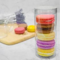 스크류보틀(005S)-5개 / 65x145mm / 쿠키용기 / 투명용기 / 쿠키케이스/원형케이스/원형쿠키통