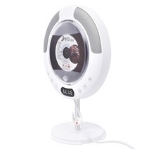 cd플레이어 휴대용 어학용 시디플레이어 벽 장착형 서라운드 사운드 fm radio ​​음악 remote control 스테레오 스피커 홈, 607 CD 플레이어