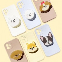 레진 아크릴 비숑 포메라니안 강아지 투명 스마트톡 프렌치불독 시츄, 1스마트톡-시바
