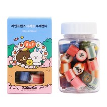 캔디원 라인프렌즈 미니니 수제캔디 골라담기 사탕 어린이집 유치원 선물 답례품, 60g (패트), 1개, 디저트
