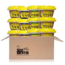 올따옴기획 오뚜기용기죽(전복+참치+계란+영양닭죽)*3개, 1세트