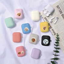 커스텀 에어팟케이스 에어팟1 2 굿즈제작 반려동물 커플케이스제작, 얼굴형