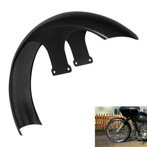 바이크 랩핑 오토바이 도색되지 않은 26 "랩 프론트 펜더 할리 투어링 일렉트라 글라이드로드 스트리, 한개옵션0