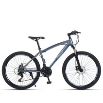 트렉자전거 trek 풀샥mtb 하이브리드 팻바이크 입문용mtb 자전거 단 디스크 브레이크 및 잠금 장치가 있는 프론트 서스펜션이 장착된 인치 가변 속도 성 산악, 검은색, 2621(185-195cm), 이십 일