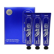 [KT알파쇼핑]젠티스트 솔티 마스터 치약 3입 세트 G, 젠티스트 솔티 마스터 치약 3입 세트