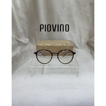 정품 100% 피오비노 국산안경 국산최고급울템 가볍고 튼튼한 안경 라이텐 LT88 COL.02 브라운&엔틱브라운 정품100% 피오비노 초경량안경 울템&고급메탈 동글이안경