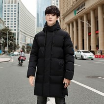 남자 경량 패딩 브랜드 2022 새로운 겨울 남성 레저 트렌드 잘 생긴 중간 길이 면화