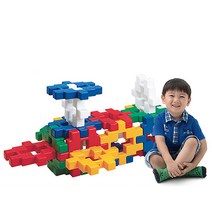 한립토이 대형사각블럭 5색20pes, 한립 대형사각블럭20pes