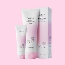 코스톡 톡톡 딥 클렌징폼 250ml + 50ml 저자극 피부 케어 수분 진정 보습 폼클렌징, 1개