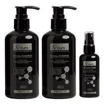 세큐어 GF 세보샴푸 500ml + 헤어토닉 100ml, GF세보샴푸500mlx2개+헤어토닉100ml