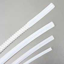 국내산 테프론 호스 투명 PFA (롤) 4x2(100M) 약품 고온스팀용, 4mm x 2mm