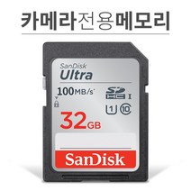 샌디스크 캐논 EOS 1000D 카메라 메모리 32기가 SD카드, 32GB
