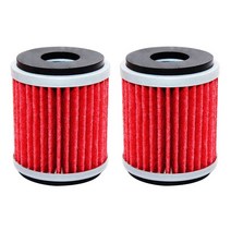 오일필터세트 자동차필터 엔진오일 오토바이 오일 필터 Yamaha WR250X Tricker 249 YP125R X Max, 02 2pcs, 2개