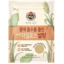 백설 건강한 단맛 브라운 자일로스 설탕 1kg, 1개