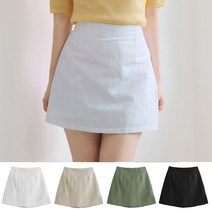 [카인덤] A라인 치마바지 미니 스커트