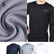 이지바이 남성용 라운드 긴팔 티셔츠 X6SY2T6M