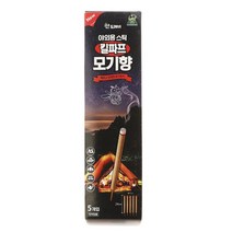 산도깨비 킬파프 모기향 야외용 스틱 5개입 X 8개/모기약/모기퇴치/해충퇴치기, 8개