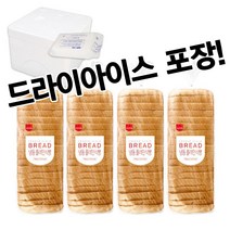 삼립 냉동 플레인식빵 744g x 4개 / 드라이아이스 포장