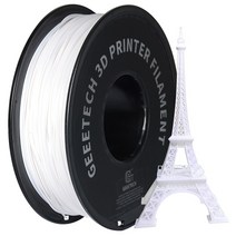 3d프린터 필라멘트 3d펜 Geeetech 1kg 1.75mm plapetgabs 진공 포장 해외 창고 다양한 색상 빠른 배송, PLA White_CHINA
