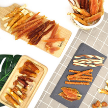 2개월강아지개껌 강아지살찌우기 불리스틱 슬라이스 300g