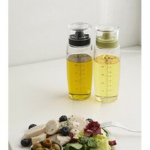 다행의살림 시노글라스 실리콘 유리 오일병 원형 2P 300ml 양..., 단품