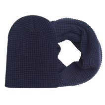 뿌뿌룰루 허니 와플 비니 & 넥워머 아기모자 넥워머 세트