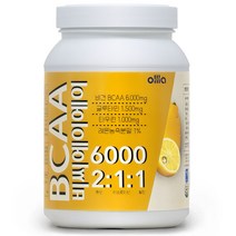 올라 BCAA 파우더 6000, 500g, 레몬, 1개