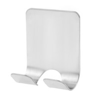 1 피스 면도기 스테인레스 스틸 홀더 남성용 면도기 홀더 욕실 면도기 홀더 벽 접착 스토리지 후크 주방 옷걸이 면도기 스테인레스 스틸 홀더, stainlesssteel