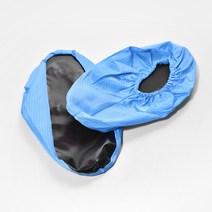 크린룸 무진 신발 덧신( Max. 350mm ) 적용가능 방진 덧신 제전 덧신 방진화 / 검정 타포린 바닥, 1. 블루(BLUE) 1켤레, 1개