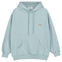 크로젬 기모 주니어 남녀공용 도그 오버핏 후드 CRZHDJ 130