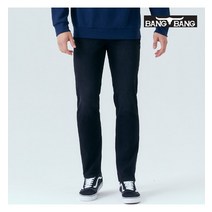 뱅뱅 남성 울트라 스트레치 밴딩 데님 검정