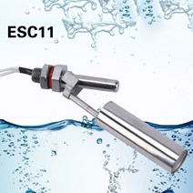 수위 플로트 스위치 수평 측면 장착 액체 레벨 컨트롤러 타워 탱크 풀 스테인레스 스틸 ESC11 유량 센서