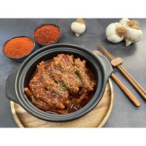 캠핑 간단술안주 밀키트 서산마늘과 청양고춧가루로 양념한 수제양념닭발 (뼈닭발 무뼈닭발), 통뼈닭발600g