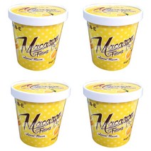 마카롱 필링 비스킷 레몬맛 80g, 4개