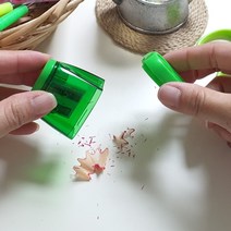 심플한 색연필 돌려깎이 새연필만들기 미니사이즈