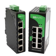 KG AUTO 산업용 스위칭 허브 5포트 8포트 찬넬형 PLC SES-05 SES-08, SES-08(8포트)