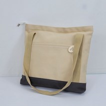 캔버스 카키 숄더 에코 가방 대 학생 천 버킷 여성 일본 여대생