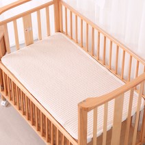 신생아 아기 침대 패드 침대맞춤 패드 (이케아 보니유아 쁘띠라뺑 벨라등), 베이지, 스토케슬리피, PAD-BSS