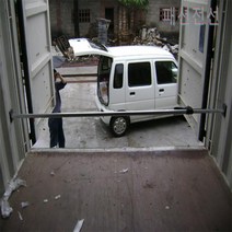 텔레스 코픽 코프 서포트 폴대 천장 천정 컨테이너 화물 트럭 냉장차 헤드업 고정봉, C