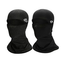 위너리스 고탄력 쿨 바라클라바 쿨목토시 얼굴햇빛가리개, 블랙+다크그레이